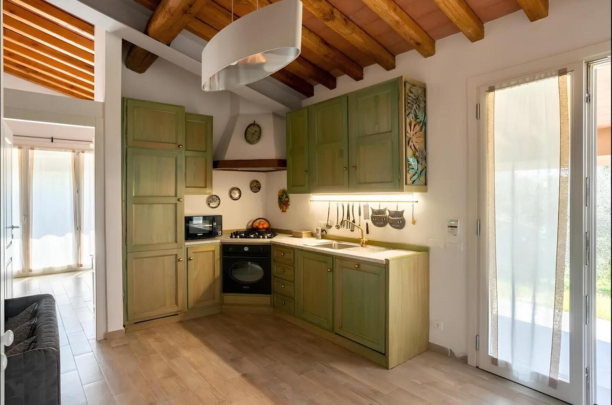 Cozy Tuscany Apartment With View 佩夏 外观 照片